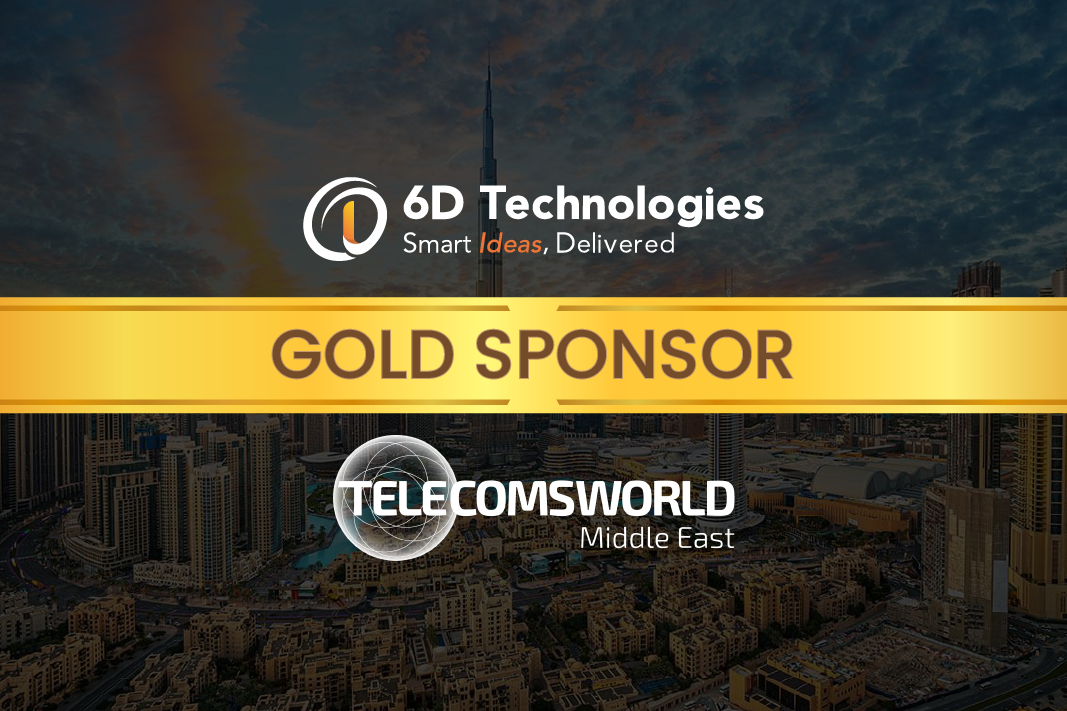 6D Technologies at Telecoms World 2023 as a Gold Sponsor